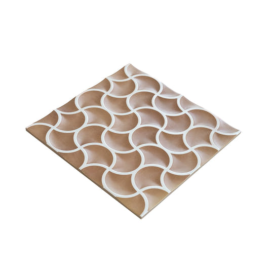 Sultana Mesh Sienna Porcelain Tile 13x13 | Tile Club