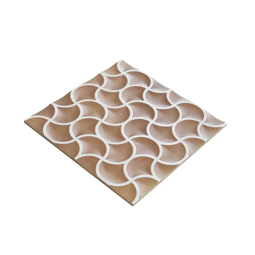 Sultana Mesh Sienna Porcelain Tile 13x13 | Tile Club