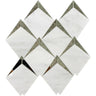 Arrowhead Antique Mirror Glass Marble Mosaic Tile