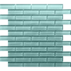 Turquoise Glass Brick Tile | Tile Club