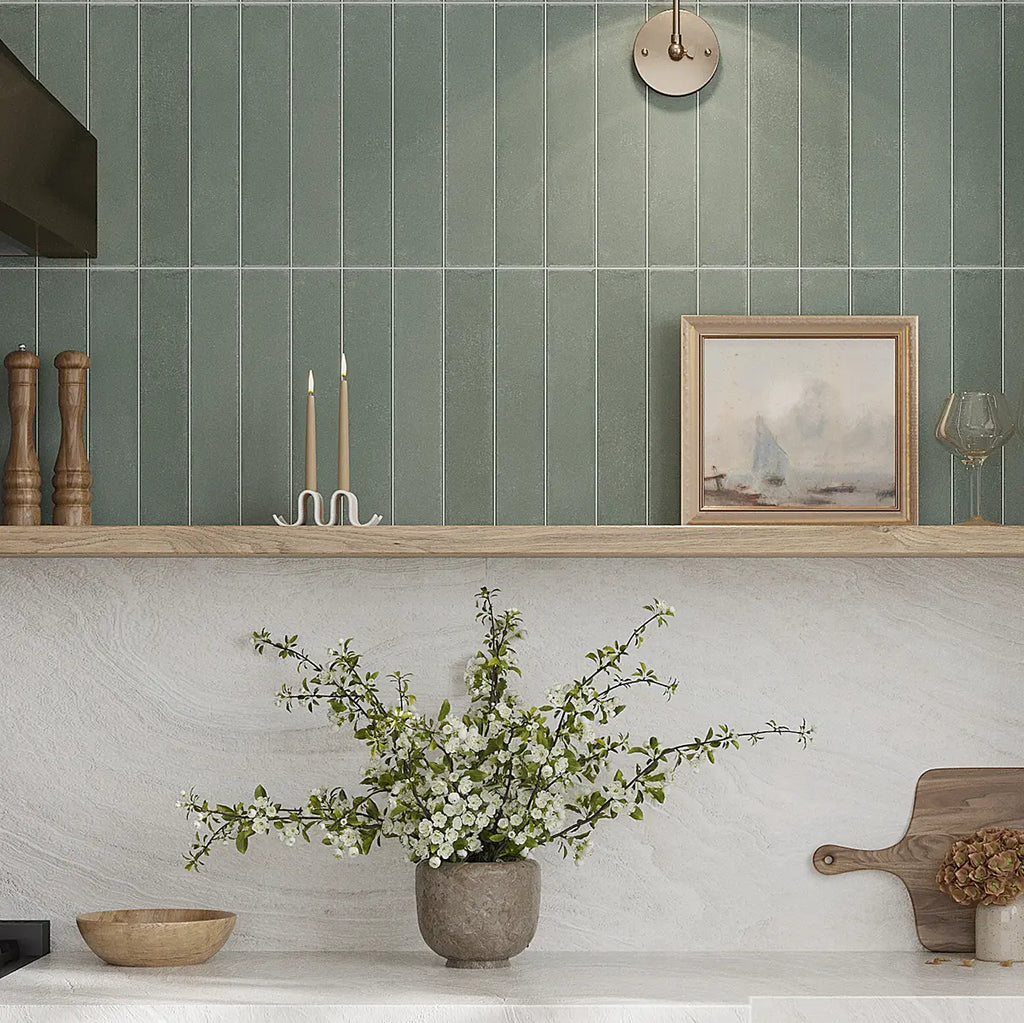 Formidus Evergreen Brick 3x16 Porcelain Tile | Tile Club