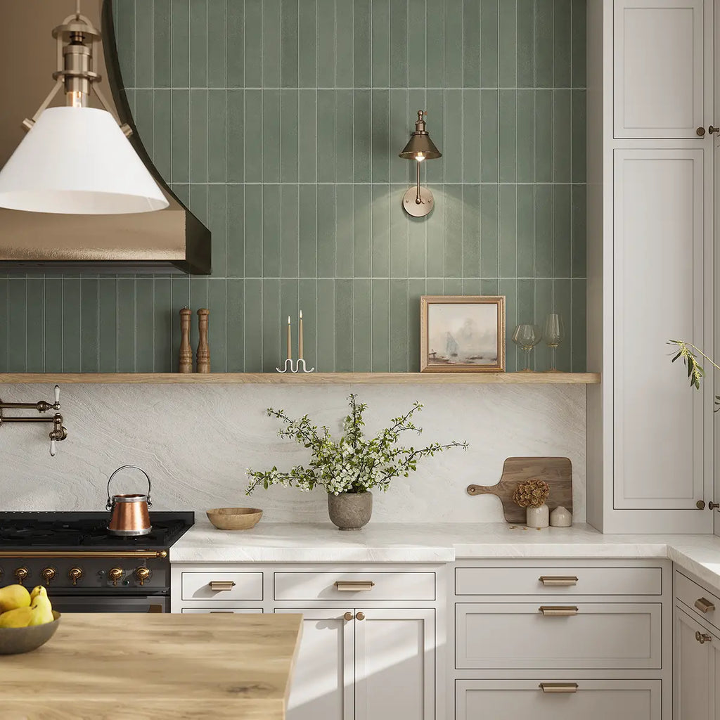 Formidus Evergreen Brick 3x16 Porcelain Tile | Tile Club