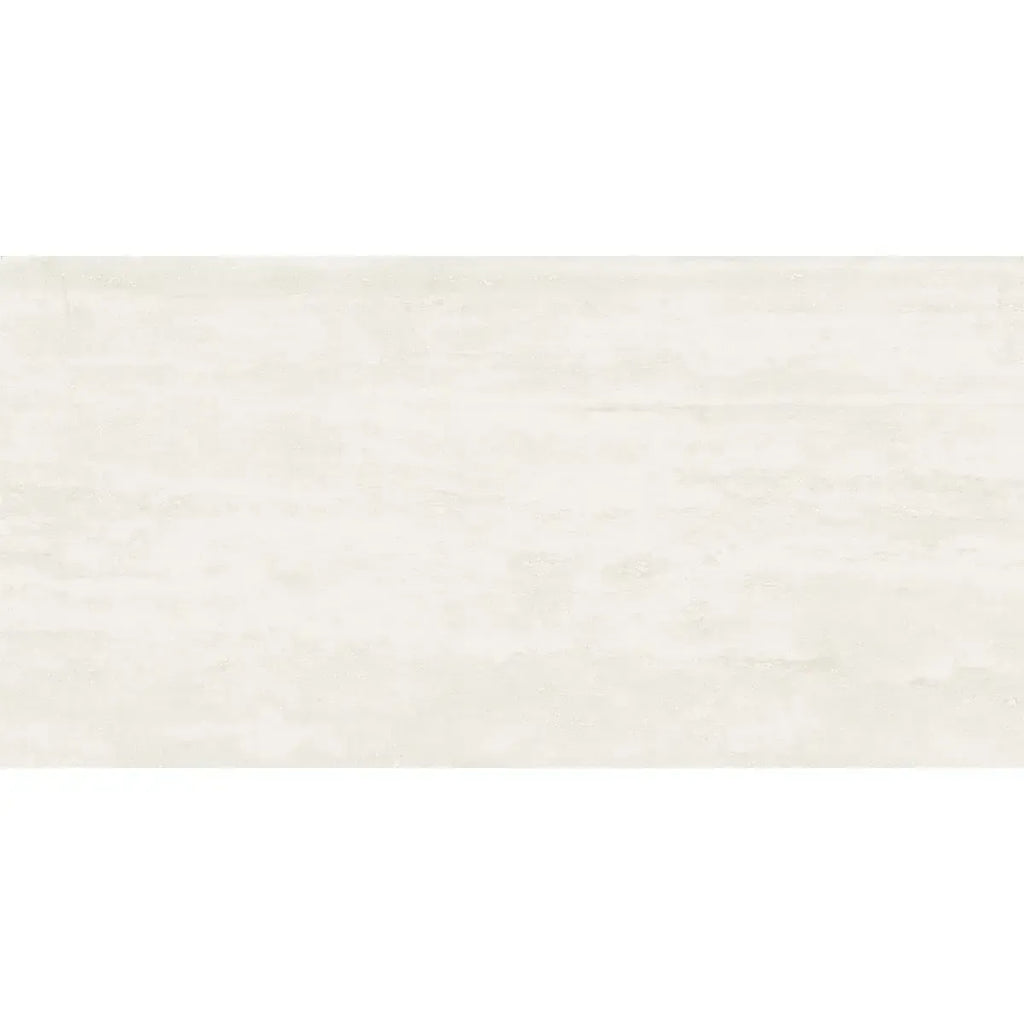 Eterica White Travertine 24x48 Porcelain Tile Sample