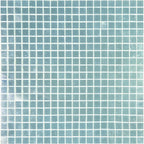 0.6" Mini Mirrored Squares Glass Tile Sample