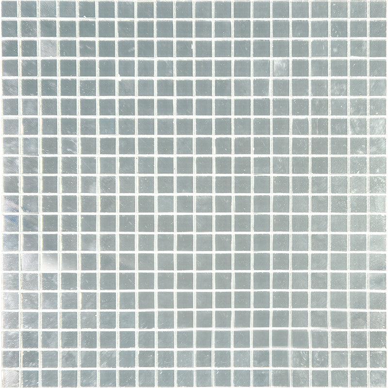 0 6" Mini Mirrored Squares Glass Tile | Tile Club