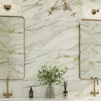 Emporio Arabescato Green Polished Porcelain Tile 24x48 | Tile Club