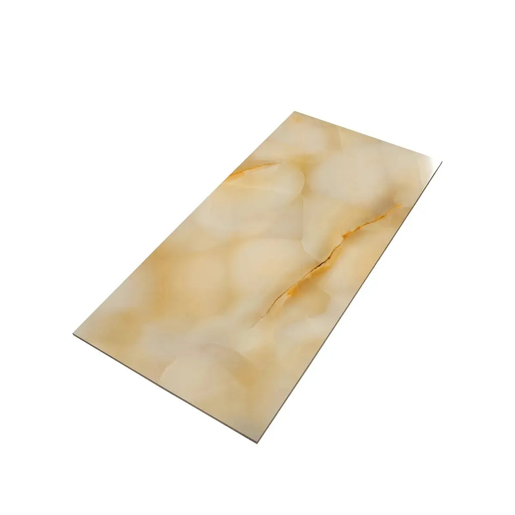 Emporio Soft Peach Onyx Large Format Porcelain Tile 24x48 | Tile Club
