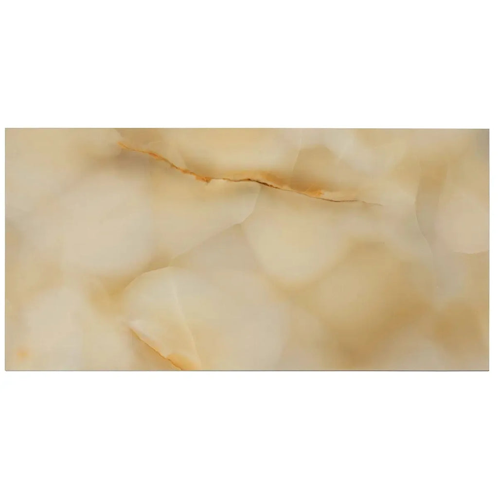 Emporio Soft Peach Onyx Large Format Porcelain Tile 24x48 | Tile Club