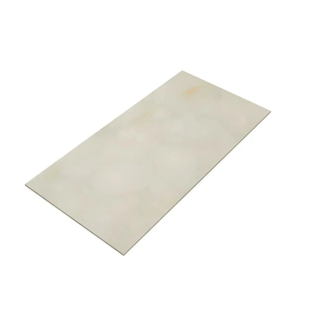 Emporio Soft White Onyx Large Format Porcelain Tile 24x48 | Tile Club