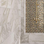 Calacatta Gold marble wall tile slabs luxury bathroom