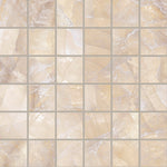 Luminosa Cream 2x2 Porcelain Mosaic Tile Sample