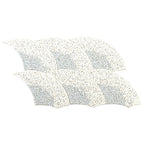 Santorini Blue & White Wave Marble Mosaic Tile | Tile Club