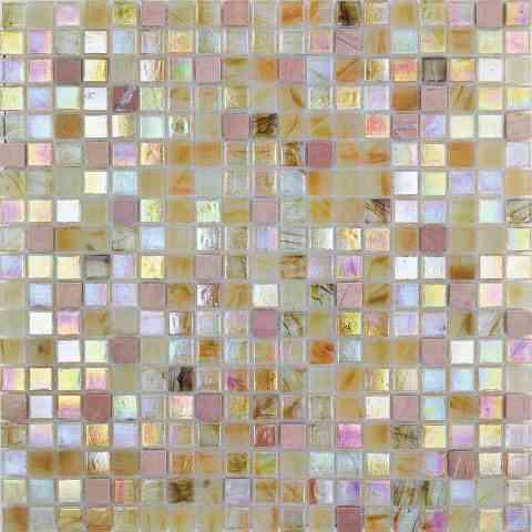 Pearl Heaven Squares Glass Tile