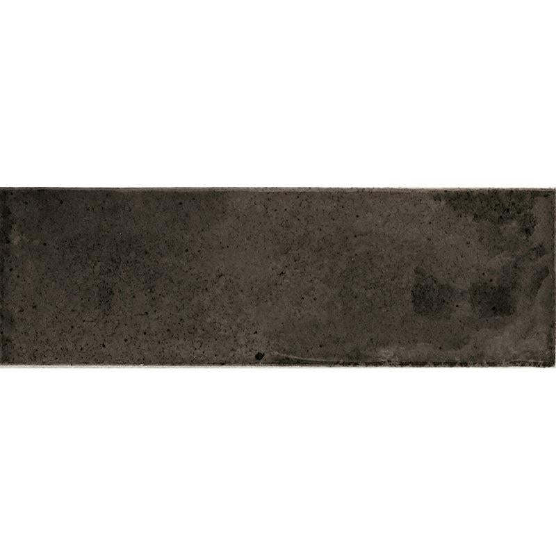 Luna Black 2.5x8 Ceramic Subway Tile | Tile Club