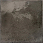 Luna Black 4x4 Ceramic Square Tile | Tile Club
