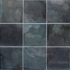 Luna Blue 4x4 Ceramic Square Tile | Tile Club