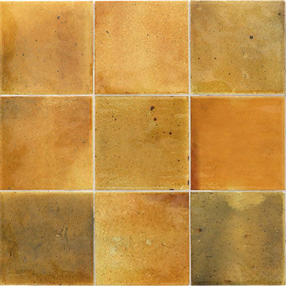Luna Caramel 4x4 Ceramic Square Tile | Tile Club