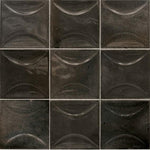 Luna Arc Black 2.5x8 Decorative Ceramic Square Tile