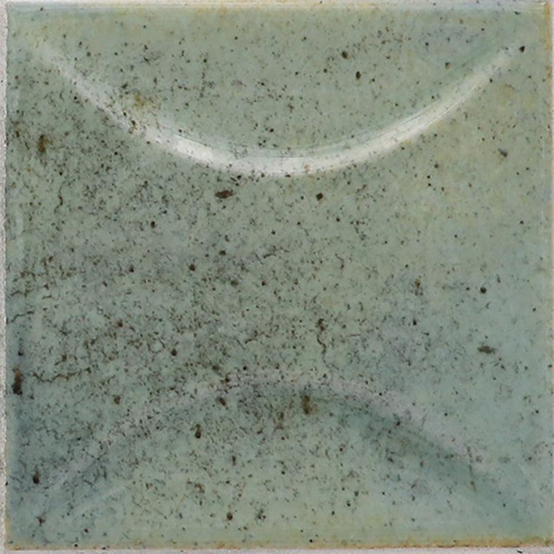 Luna Arc Celadon 4x4 Ceramic Square Tiles