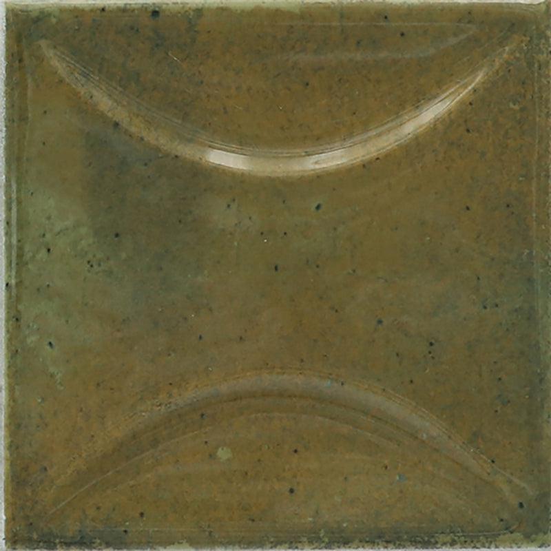 Luna Arc Olive 4x4 Ceramic Square Tile | Tile Club