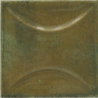 Luna Arc Olive 4x4 Ceramic Square Tile | Tile Club