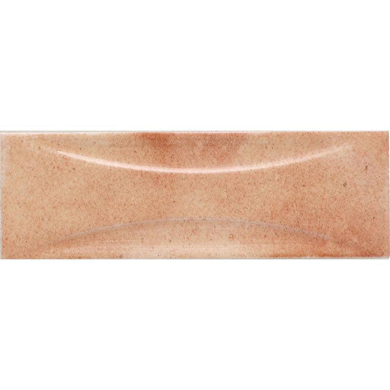 Luna Arc Pink 2.5x8 Ceramic Subway Tile | Handmade Style Tiles