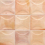 Luna Arc Pink 4x4 Ceramic Square Tiles
