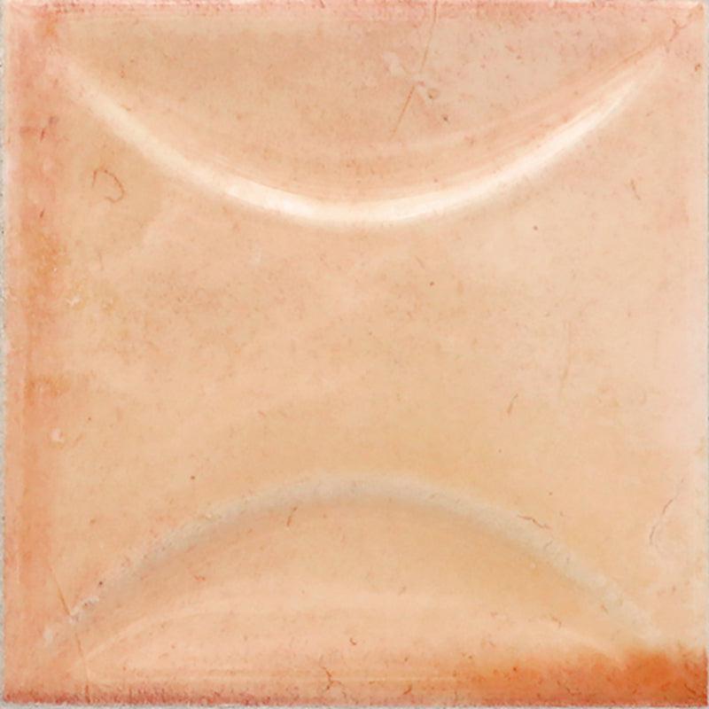 Luna Arc Pink 4x4 Ceramic Square Tile | Tile Club