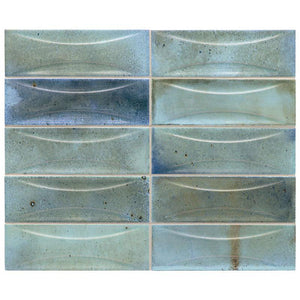 Luna Arc Sky 2.5x8 Ceramic Subway Tiles