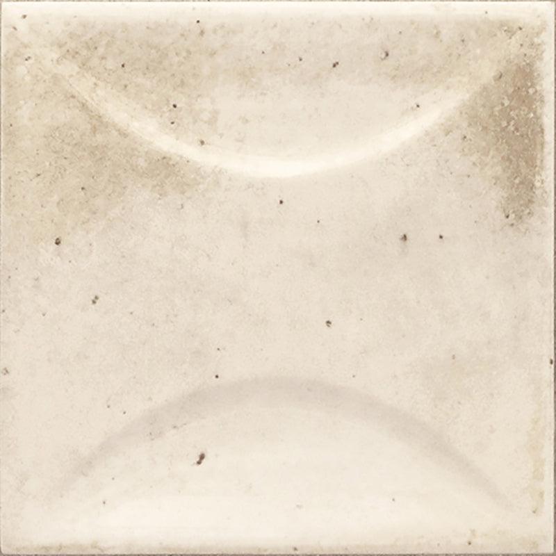 Luna Arc White 4x4 Ceramic Square Tile | Tile Club