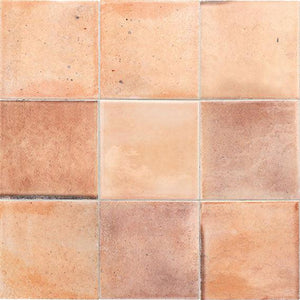 Luna Pink 4x4 Ceramic Square Tiles