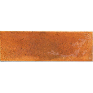 Luna Red 2.5x8 Ceramic Subway Tiles