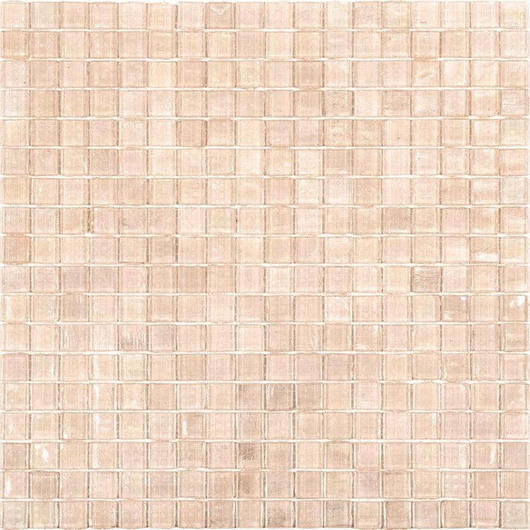 Clear Shine Squares Glass Tile