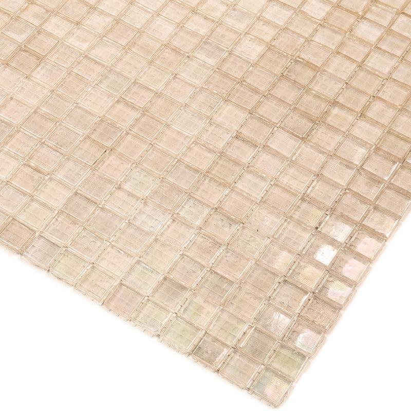 Clear Shine Squares Glass Tile | Tile Club