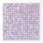 Pearlescent Sheer Pink and Purple Glass Pool Tile | Tile Club