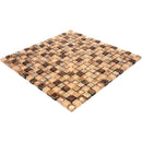 Eclectic Gold Micro Square Mosaic Tile | Tile Club
