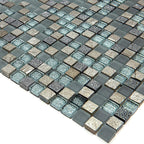 Eclectic Quartz Micro Square Mosaic Tile | Tile Club