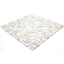 Eclectic White Micro Square Mosaic Tile | Tile Club