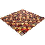 Eclectic Firehouse Square Mosaic Tile | Tile Club