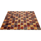 Eclectic Firehouse Square Mosaic Tile | Tile Club