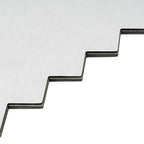 Silver, Grey and Black Picket Peel and Stick Tile | Tile Club