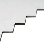 Silver, Grey and Black Picket Peel and Stick Tile | Tile Club