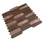 Copper Look Picket Peel and Stick Tile | Tile Club
