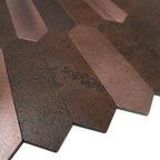 Copper Look Picket Peel and Stick Tile | Tile Club