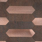 Copper Look Picket Peel and Stick Tile | Tile Club