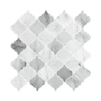 Moroccan Gray Arabesque Vinyl Peel and Stick Tile | Tile Club