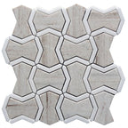 Sand Valley & Thassos Star Mosaic Tile | Tile Club