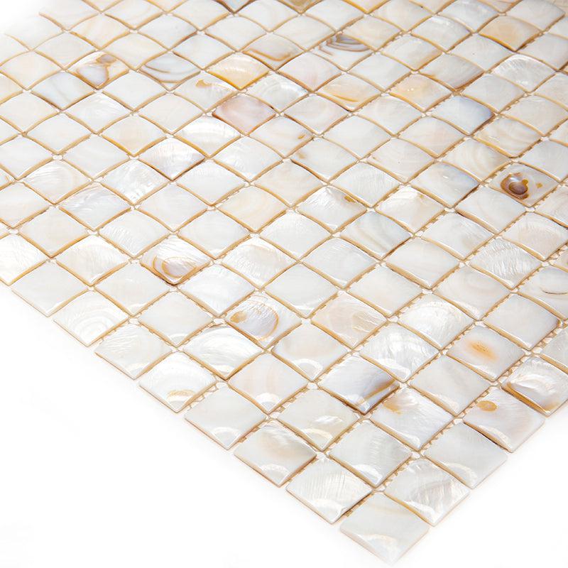 Large Pillow Mother Of Pearl Mosaic Tile | Tile Club