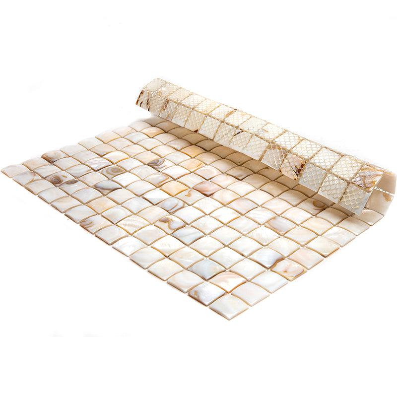 Large Pillow Mother Of Pearl Mosaic Tile | Tile Club