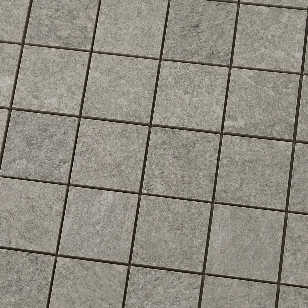 Lithia Gray Quartzite Look Porcelain Mosaic Tile
